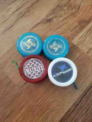 YoYoJam YoYos KickSide + Matrixx + Hurricane