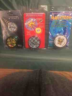 Yo-Yos 3 Spintastics Tornado,Tiger Shark, and Maelstrom Models