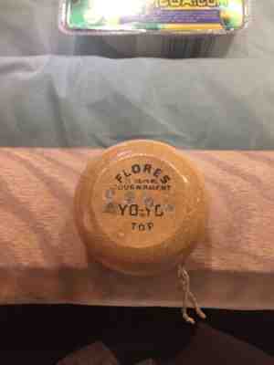 1950s Vintage FLORES ORIGINAL TOURNAMENT YO-YO TOP Pre Owned CONDITION