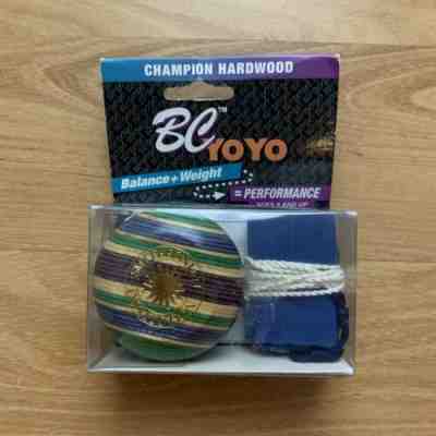 Brand New Champion Hardwood BC YO YO Model Yo-Yo USA 1996 NOS Smithsonian