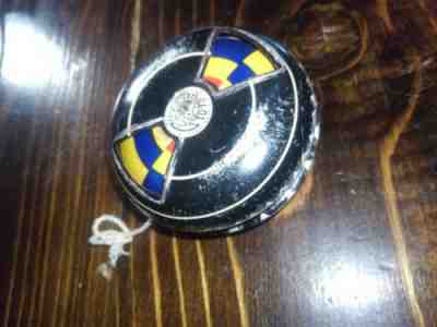 Vintage Duncan rare 1934 Tin spinning Rainbow yo-yo       