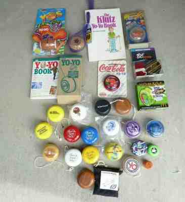 YO-YO YOYO  LOT YOMEGA Curious George Football Fireball Diamond 26 yoyos NEW