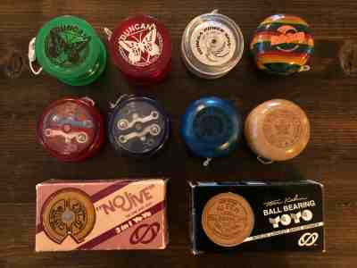 Yoyo Lot - Tom Kuhn, Duncan, Yomega, Rainbow