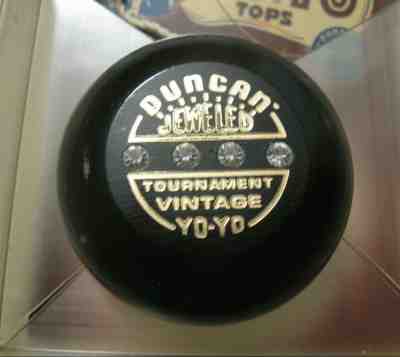 Duncan Jeweled Yo-Yo Tops Tournament Vintage YoYo SN 14124 75th Anniversary 1955