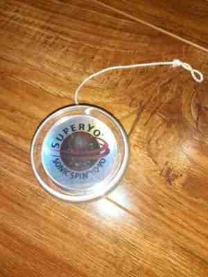 Vintage SuperYo Sonic Spin Yo Yo Holo Rare