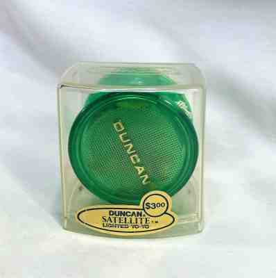 Vintage Duncan Satellite Lighted Yo-Yo MIB Unused Green Baraboo WI USA