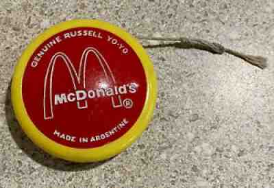 Vtg Genuine Russell Championship Yo-Yo Ronald McDonaldâ??s Super RARE 1960â??s Toy