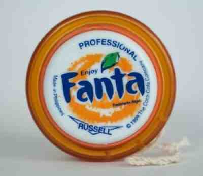 Fanta Yo-Yo PROFESSIONAL Russell Spinner Toy 1999 Philippines Original YoYo Coke