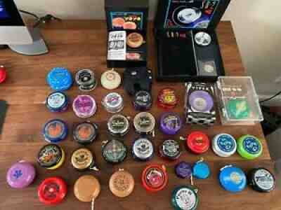 Vintage Yo-yos LOT w/Tom Kuhn, Yomega, Team Losi, Proyo, & LOTS of Extras!!!