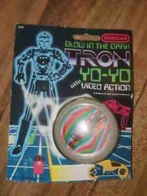 DUNCAN GLOW IN THE DARK TRON YO-YO (RARE)