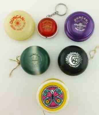 Lot of 5 vintage Yo-Yos Duncan Yomega Spitfire Etc