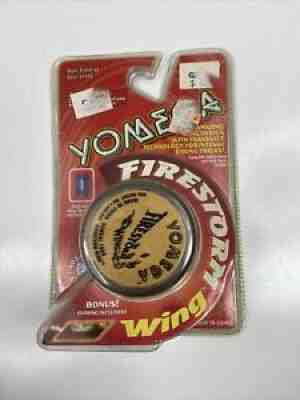 Vintage Yomega Firestorm Wing Gold Yo-yo 1998 Bandai