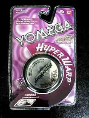 Vintage 1999 Bandai YOMEGA HyperWarp YO YO Roller Bearing System Black #1425 MIB