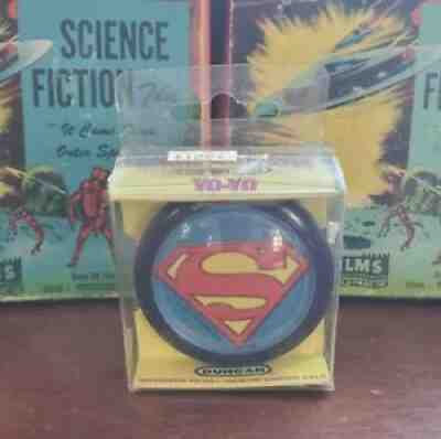 New In Package Vintage 1978 Superman Duncan Yo-Yo DC Comics 2.25" 