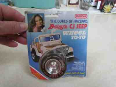1981 Duncan The Dukes of Hazzard Daisy's CJ Jeep Wheel Yo-Yo - MIP!