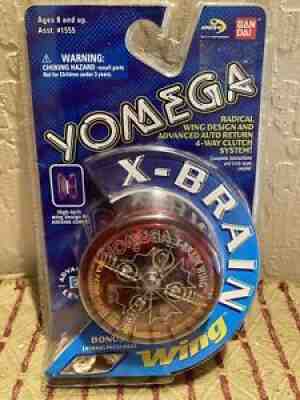 Bandai 1999 Red YOMEGA X-BRAIN Wing Yo-Yo