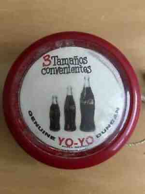 Original YOYO Duncan Coca Cola Circa 1970 Yo Yo Mexico very rare