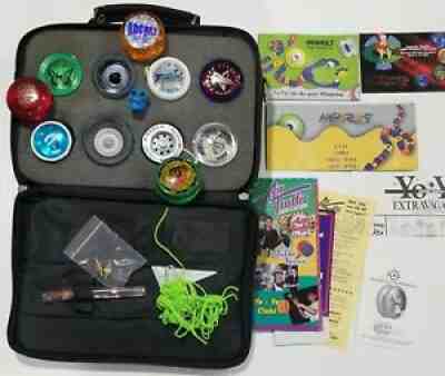 Set of YoYo's, with soft case, paperwork and extras