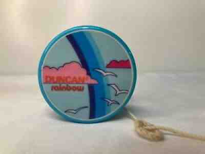 Vintage DUNCAN RAINBOW YOYO 70s Seagulls Butterfly Shape 2.25