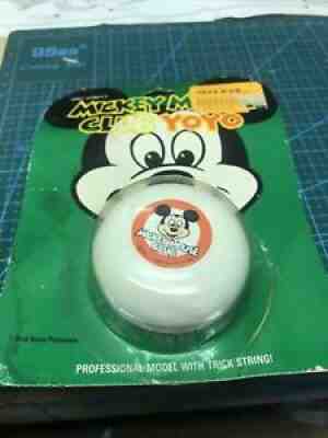 Vintage Walt Disney Mickey Mouse Club Yo-Yo Professional Model NOS Union Wadding