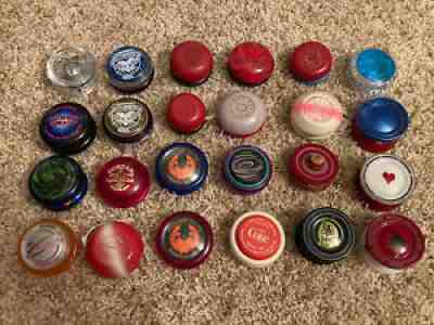 Lot of 5 vintage Yo-Yos Duncan Yomega Spitfire Etc