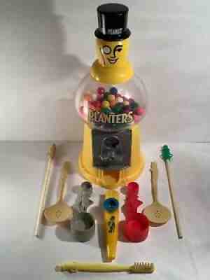 Mr Peanut Dipenser, Blimp Pencils Baseball ,Kazoo,Yoyo  Mugs Trays Spoons etc.