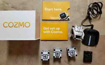 Anki Cozmo Robot Toy with Charger and 3 Blocks. Parts Only? Free Shipping.