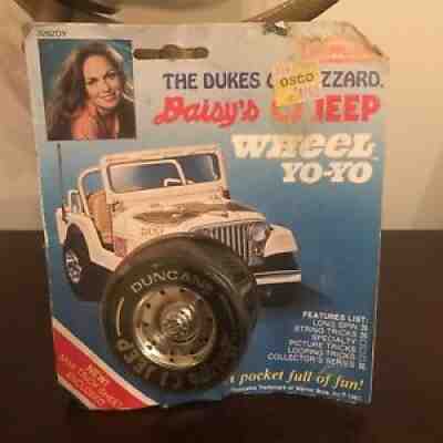 1981 Dukes of Hazzard Daisy's CJ Jeep Wheel Yo-Yo By Duncan