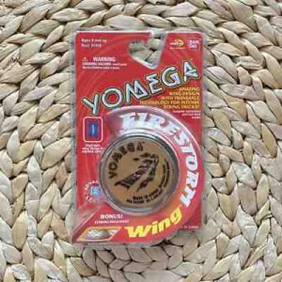 Vintage Yomega Firestorm Wing Gold Yo-yo 1998 Bandai Brand New sealed Clean