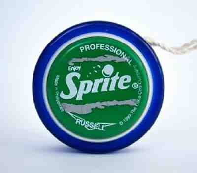 Insister Betsy Trotwood mytologi Sprite Yo-Yo PROFESSIONAL Russell Spinner Toy 1999 Philippines Original  Coke -