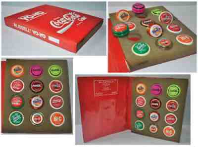 12 Yoyo JACK RUSSELL Collection Folder Set Coca Coke Cola, Sprite, Fanta, Hi-C