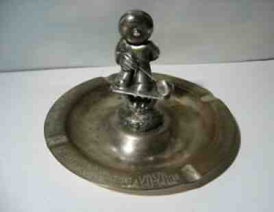 Duncan Mr Yo-Yo Trophy Ash Tray Dodge Trophies 1948 Silver Plated Very Rare