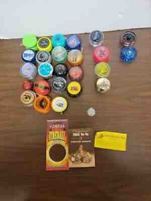 Vintage Lot 25 - Yo Yo's Yomega Fireball  Duncan, Turbo Bumblebee, SuperYo,