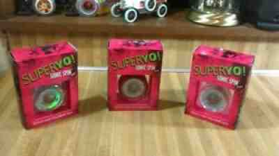 SuperYo Sonic Spin Ball Bearing Yoyo 1999 box rare new 