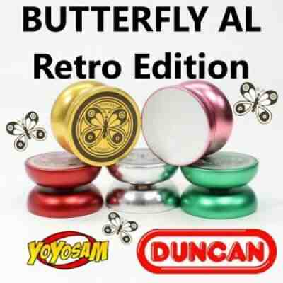 Duncan Butterfly AL Retro Edition Yo-Yo - Aluminum Classic YoYo