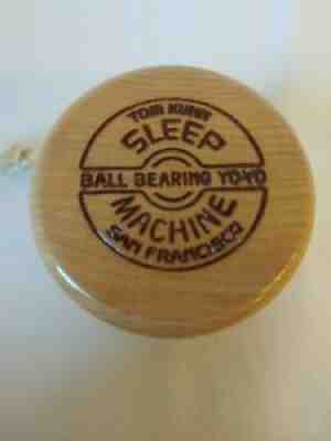 Tom Kuhn BC Sleep Machine Ball Bearing Yo Yo Yoyo San Francisco stamped wooden