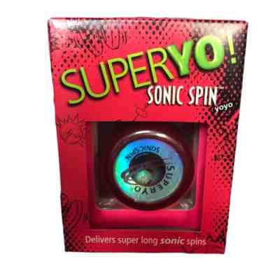 Brand New NOS Superyo Sonic Spin Yo Yo Vintage 90s Tricks