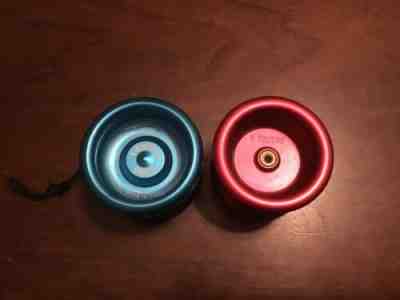 Yomega Dash and Y Factor Aluminum Yo Yos