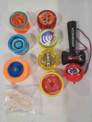 yomega yoyo lot 8 Fireball Raider Nebula Dash Xodus ll Kendama 1990s