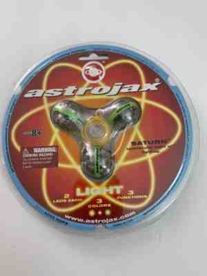 Astrojax 2002 Saturn Light Up LED Ball String Toy - Green