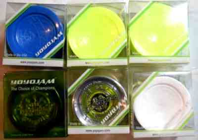 HUGE LOT OF SIX NEW YoYoJam Including Dark Magic II Lime Green Silver & Journey