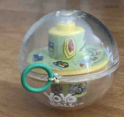 Vintage 1994 SABAN YOYO BALL MIGHTY MORPHINE POWER RANGERS Green/Yellow