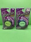 2- BanDai Yomega Hyper Warp YoYo Roller Ball Bearing System 1999 Hyperwarp New