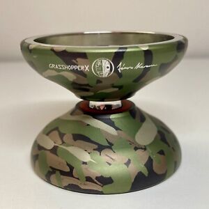 Duncan Grasshopper X Camo Colorway Janos Karancz RARE- Bi-Metal YoYo