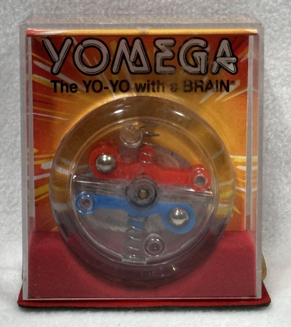 Yomega Auto-Return Brain Maui Limited Edition yoyo w/ Clear Caps RARE ORIG BOX!