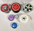 DUNCAN Yo Yo Lo Metal Racer Mag Wheels mini keychain light 1986 Eagle Long Spin