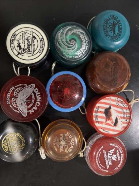 vintage yoyo Lot Of 10