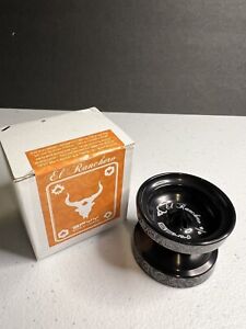 Spyy El Ranchero Yo-Yo - Aluminum YoYo Black White Thrown 3X MIB