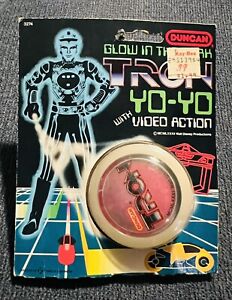 Disney Duncan 1981 Glow In The Dark TRON Yo-Yo With 