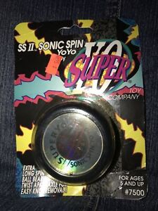 SuperYo SSII Sonic Spin YoYo #7500 In Pkg 1996 Vintage New